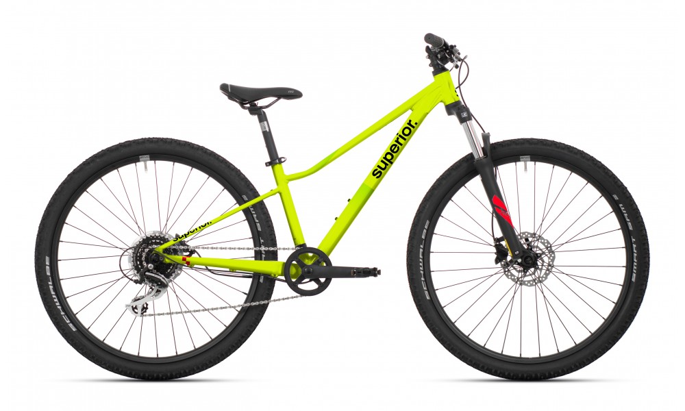 Rower górski Superior RACER 27 026 - limonkowy