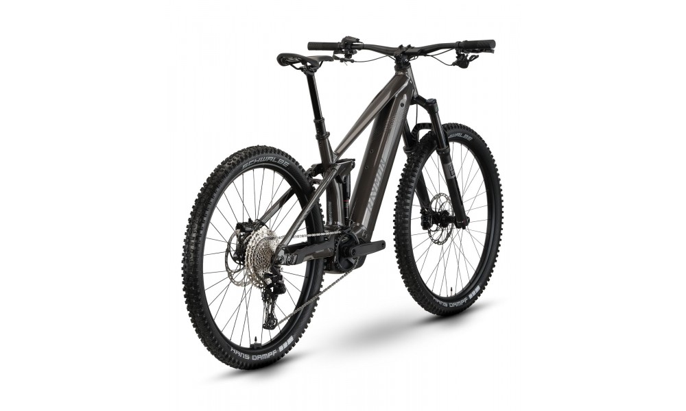 Rower górski elektryczny R-Raymon Korak Pro - szaro-czarny