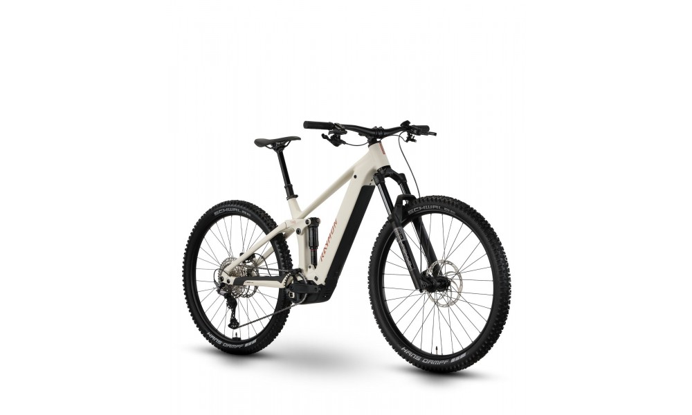 Rower górski elektryczny R-Raymon Korak Pro - biało-miedziany