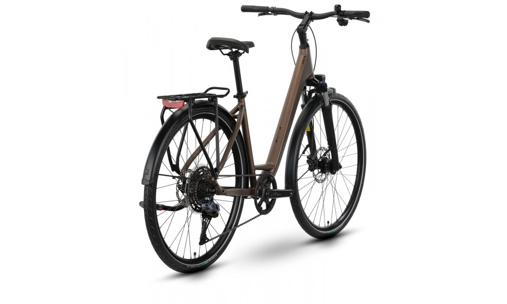 Rower trekkingowy R-Raymon Zayn Auto Wave - brązowo-czarno