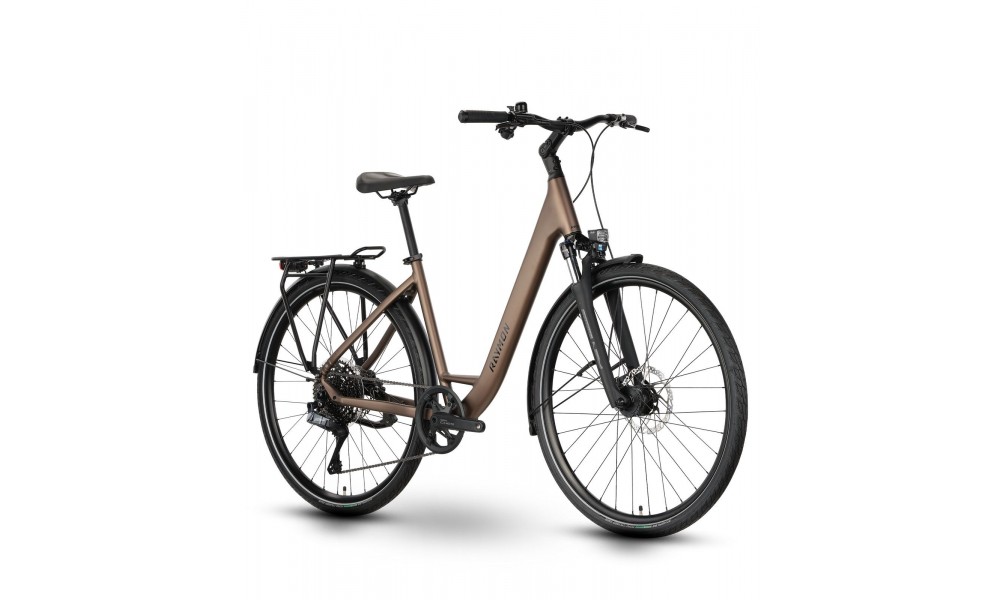 Rower trekkingowy R-Raymon Zayn Auto Wave - brązowo-czarno