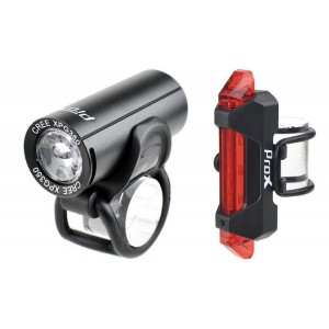 Zestaw lamp Prox Hydra II 400lm + 10lm 1100mAh 1