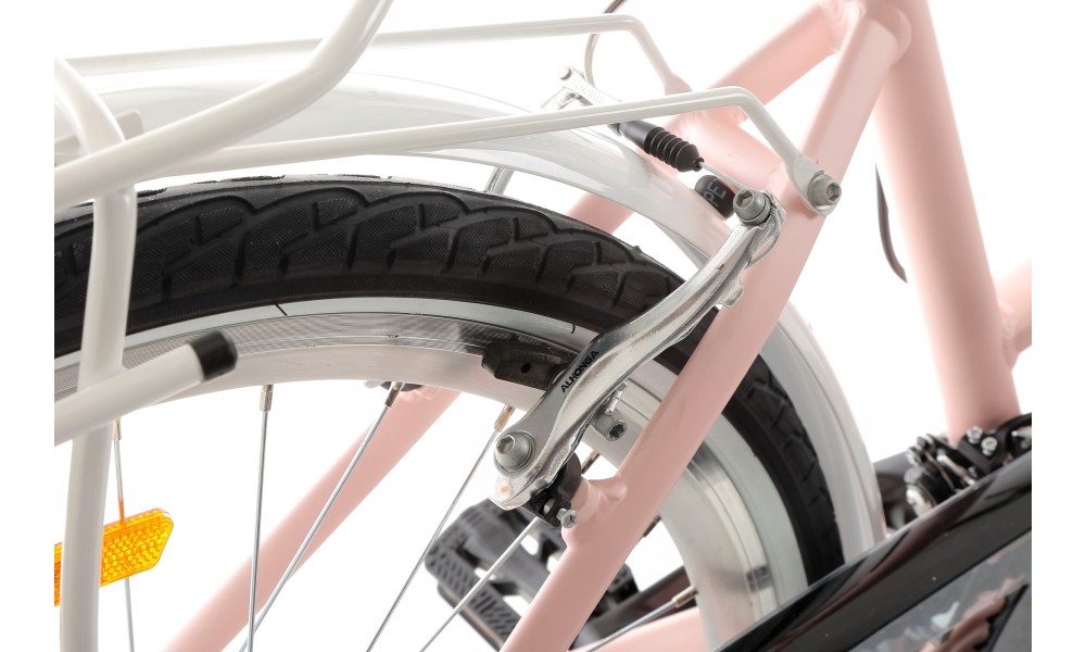 Rower trekkingowy Storm Marathon 26 1.0 Lady - pudrowy róż