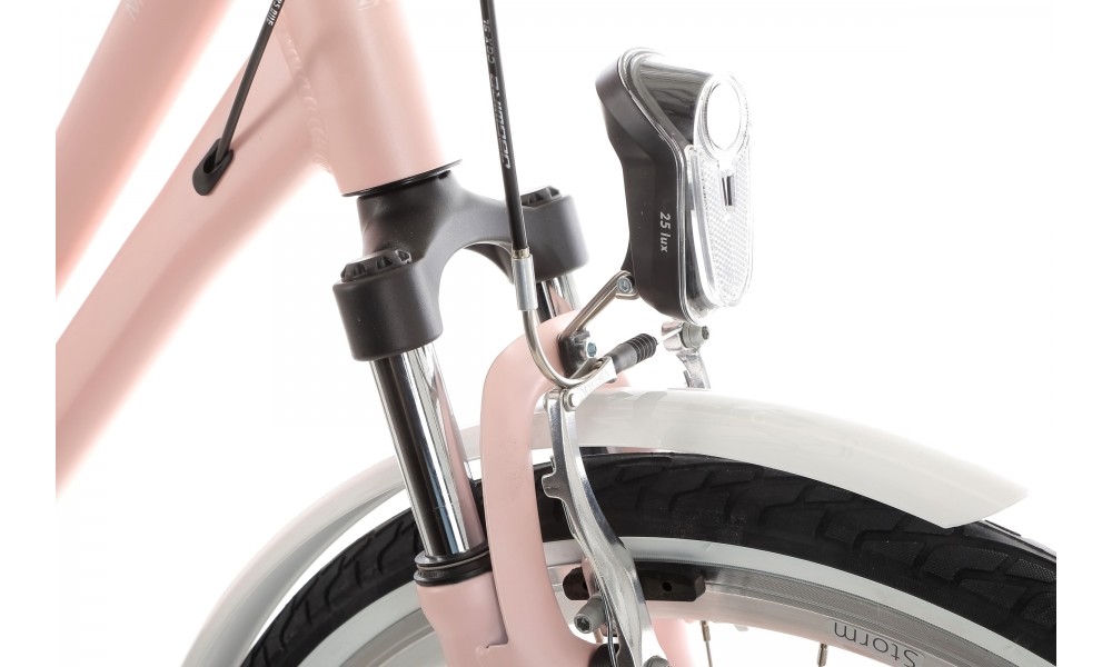 Rower trekkingowy Storm Marathon 26 1.0 Lady - pudrowy róż