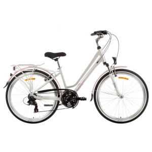 Rower trekkingowy Storm Marathon 26 1.0 Lady - biały-perłowy 1