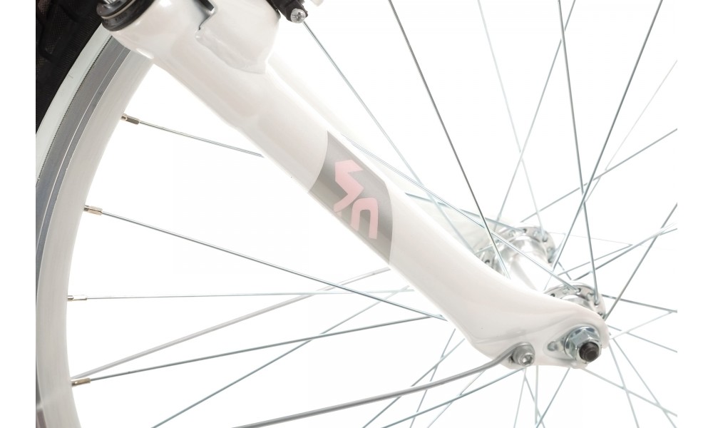 Rower trekkingowy Storm Marathon 26 1.0 Lady - biały-perłowy