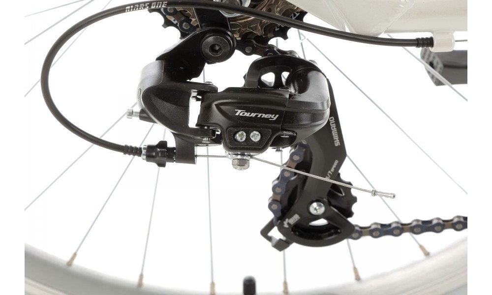 Rower trekkingowy Storm Marathon 26 1.0 Lady - biały-perłowy