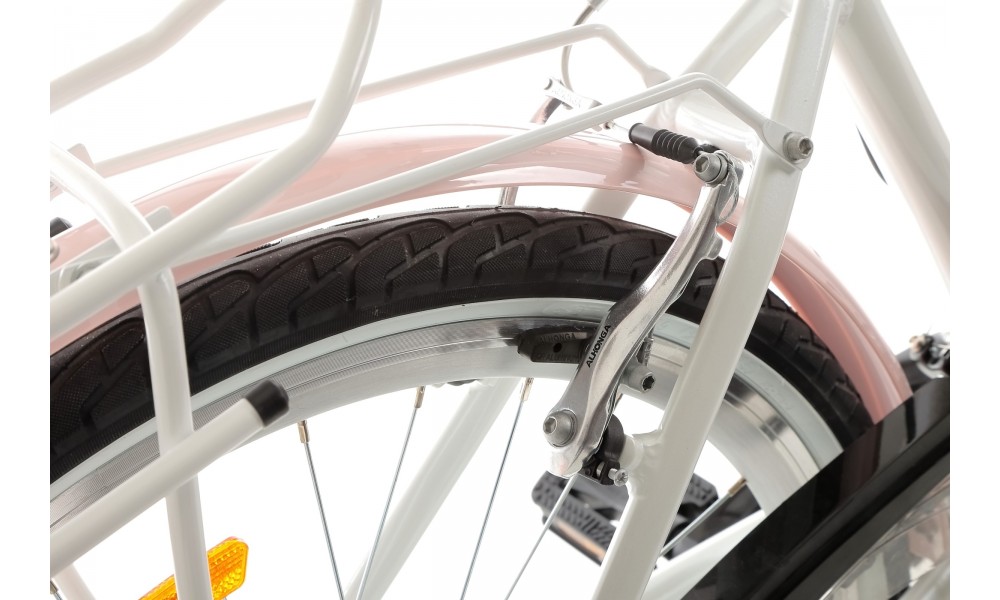 Rower trekkingowy Storm Marathon 26 1.0 Lady - biały-perłowy