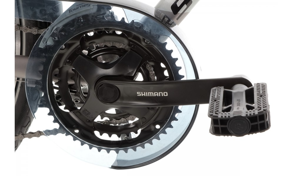 Rower trekkingowy Storm Marathon 6.0 Man - szary