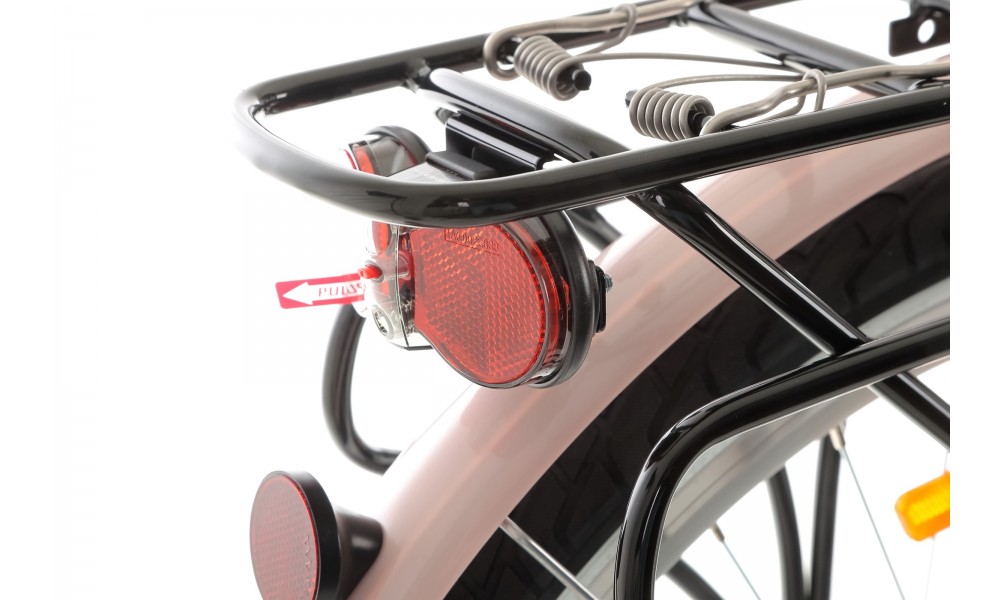 Rower trekkingowy Storm Marathon 26 1.0 Lady - czarno-różowy