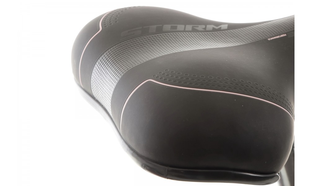 Rower trekkingowy Storm Marathon 26 1.0 Lady - czarno-różowy