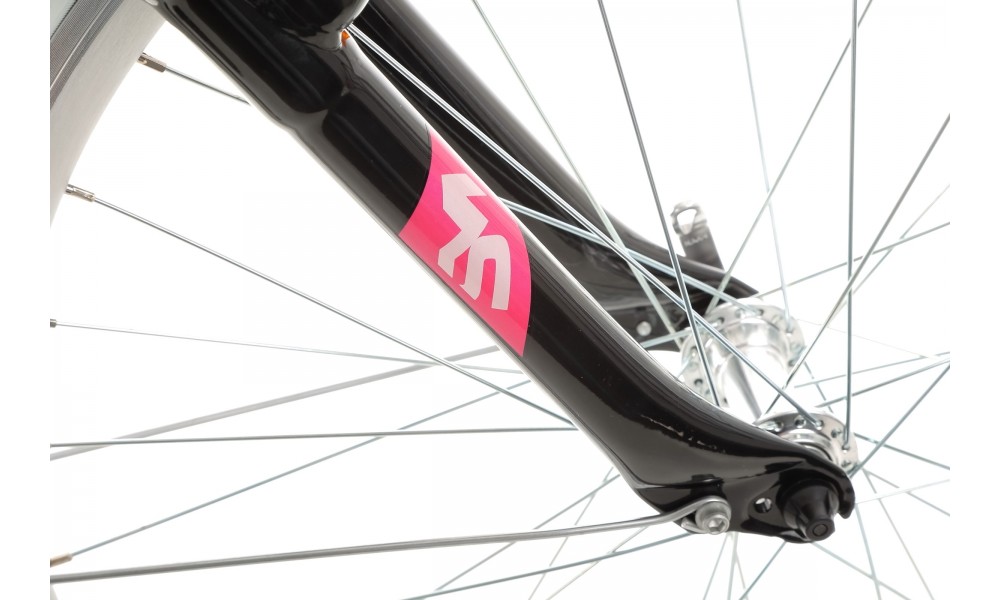 Rower trekkingowy Storm Marathon 26 1.0 Lady - czarno-różowy