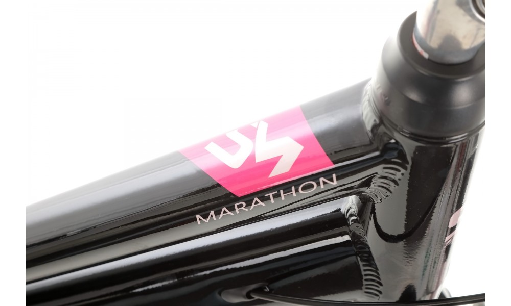 Rower trekkingowy Storm Marathon 26 1.0 Lady - czarno-różowy