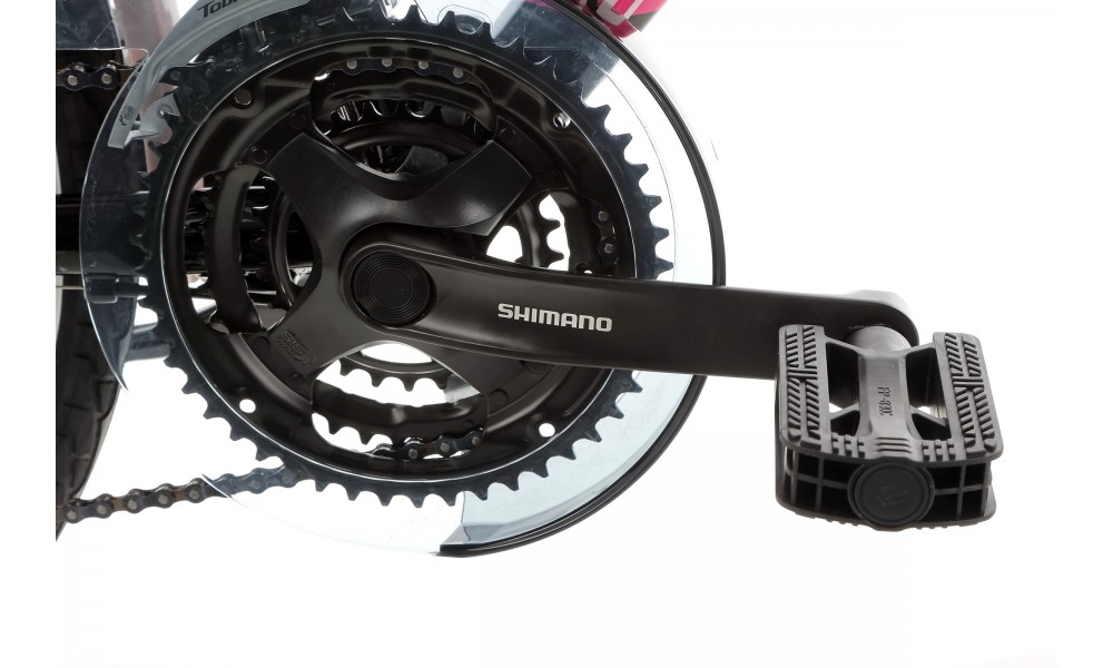 Rower trekkingowy Storm Marathon 26 1.0 Lady - czarno-różowy