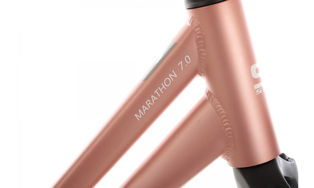 Rower trekkingowy Storm Marathon 7.0 Lady - łososiowy