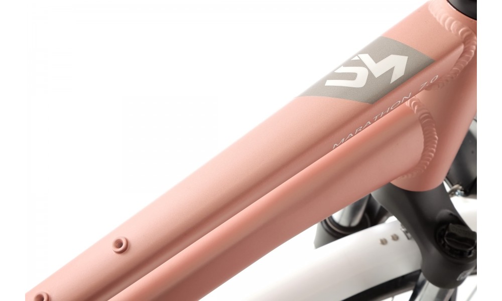 Rower trekkingowy Storm Marathon 7.0 Lady - łososiowy