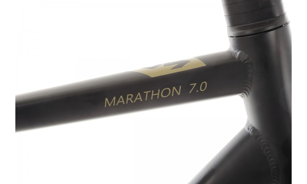 Rower trekkingowy Storm Marathon 7.0 Man - czarno-oliwkowy