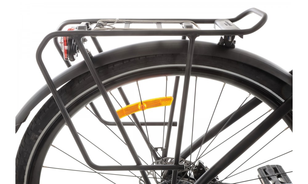 Rower trekkingowy Storm Marathon 7.0 Man - czarno-oliwkowy