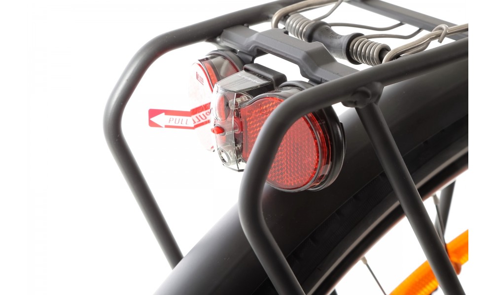 Rower trekkingowy Storm Marathon 7.0 Man - czarno-oliwkowy