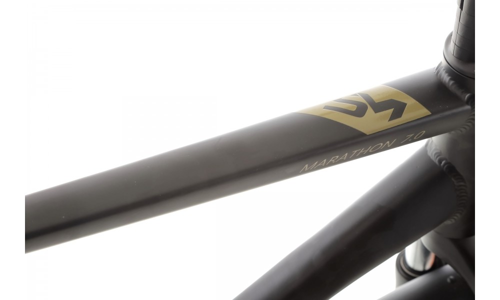 Rower trekkingowy Storm Marathon 7.0 Man - czarno-oliwkowy