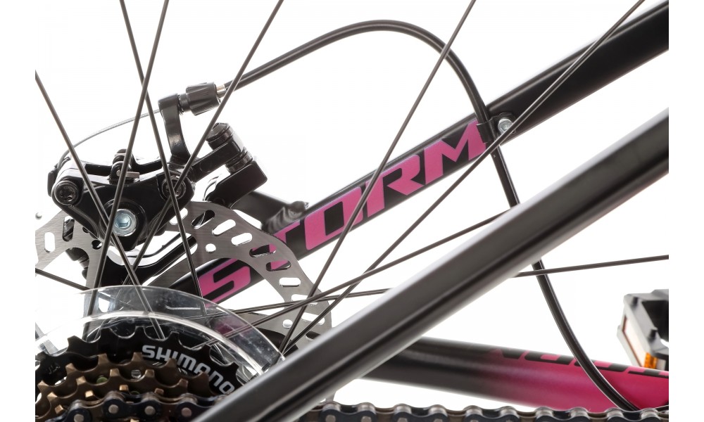 Rower górski Storm Queen 26 2D - różowo-czarny