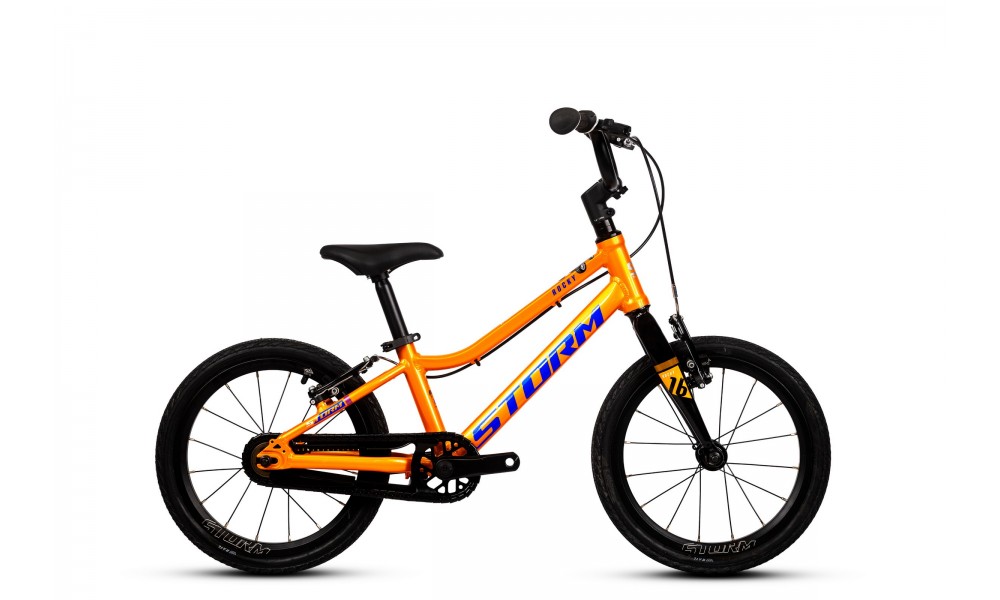 Rower dziecięcy Storm Rocky 16 Light - pomarańczowy