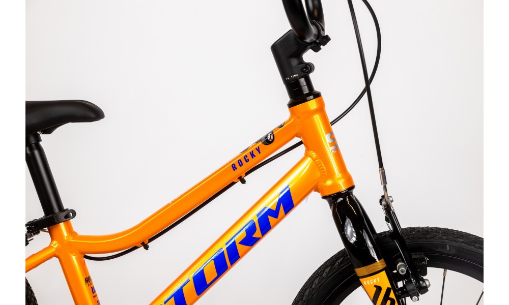 Rower dziecięcy Storm Rocky 16 Light - pomarańczowy