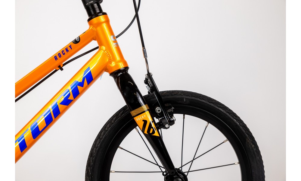 Rower dziecięcy Storm Rocky 16 Light - pomarańczowy