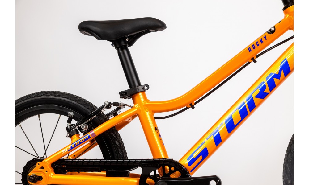 Rower dziecięcy Storm Rocky 16 Light - pomarańczowy
