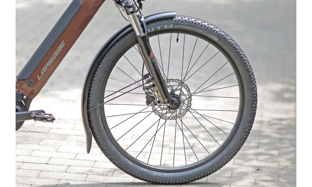 Rower trekkingowy elektryczny Lapierre E-EXPLORER 6.5 High - brązowy