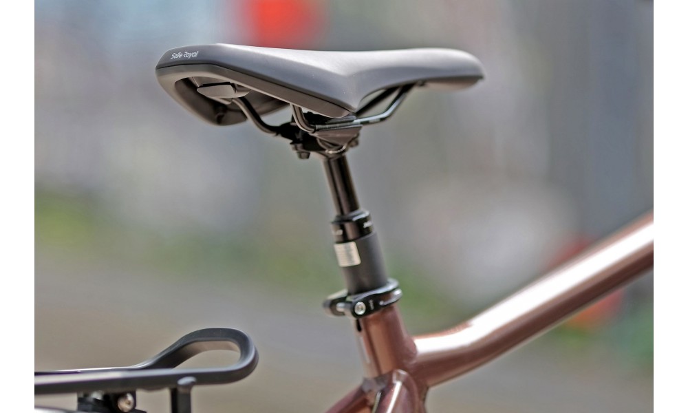 Rower trekkingowy elektryczny Lapierre E-EXPLORER 6.5 High - brązowy