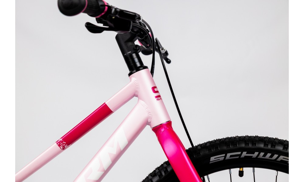 Rower młodzieżowy Storm Bella 24 1.0 2MD - różowy