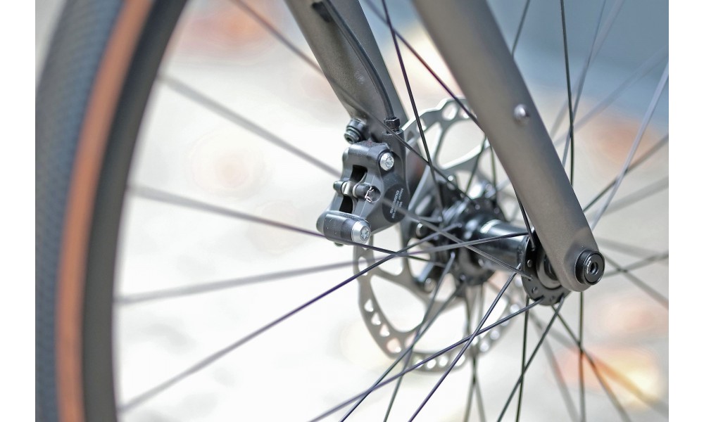 Rower gravel Unibike Geos 2025 - grafitowy