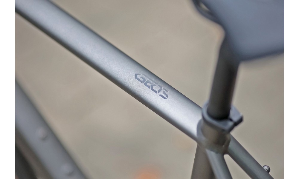 Rower gravel Unibike Geos 2025 - grafitowy