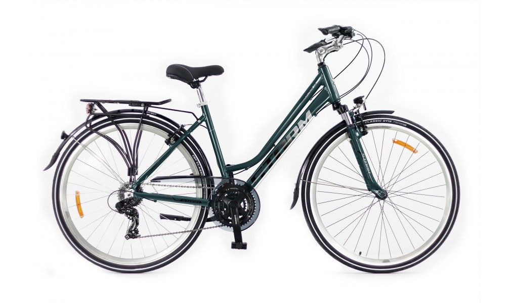 Rower trekkingowy Storm Marathon 1.0 Lady - zielony