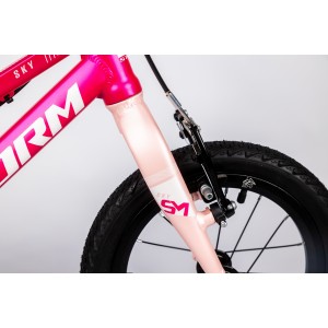 Rower dziecięcy Storm Sky 14 Super Light - ciemnoróżowy 2