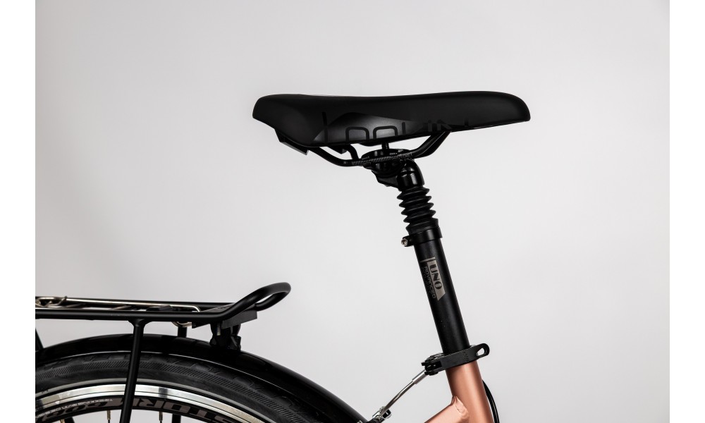 Rower trekkingowy Storm Marathon 6.0 Lady - łososiowy