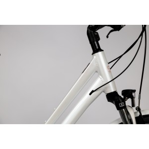 Rower trekkingowy Storm Marathon 6.0 Lady - perłowy 2