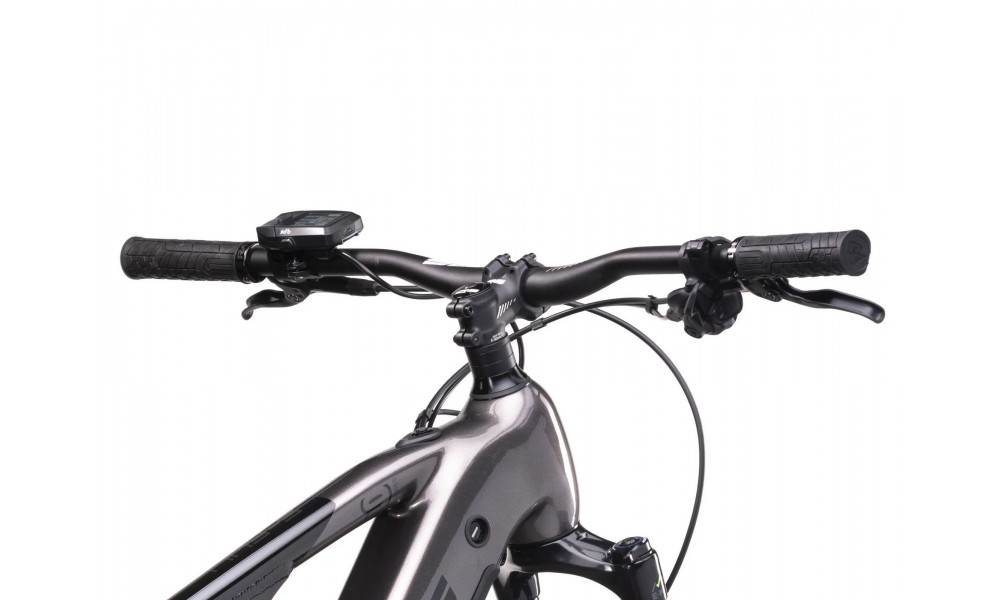 Rower górski elektryczny Crussis e-Full 9.10 900Wh - szaro-żółty