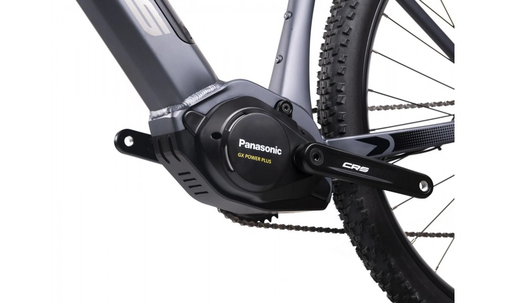 Rower górski elektryczny Crussis One-Largo 7.10 900Wh - grafitowy
