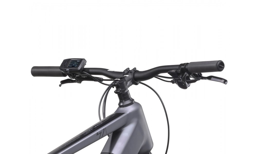 Rower górski elektryczny Crussis One-Largo 7.10 900Wh - grafitowy