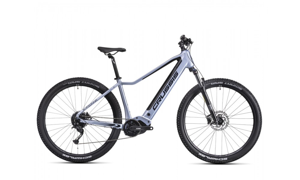 Rower górski elektryczny Crussis e-Fionna 7.10 900Wh - lawendowy