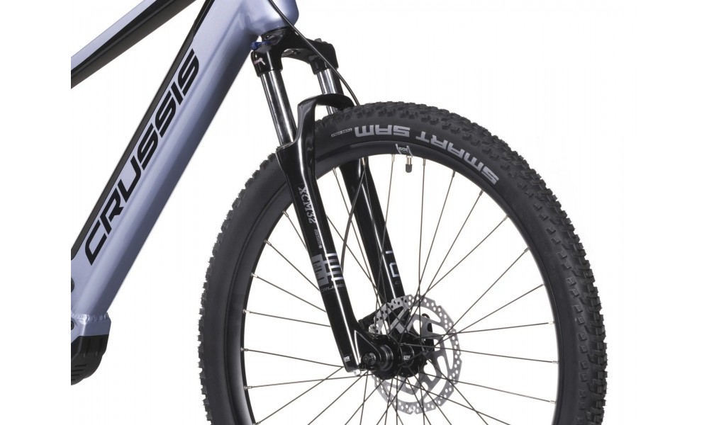 Rower górski elektryczny Crussis e-Fionna 7.10 900Wh - lawendowy