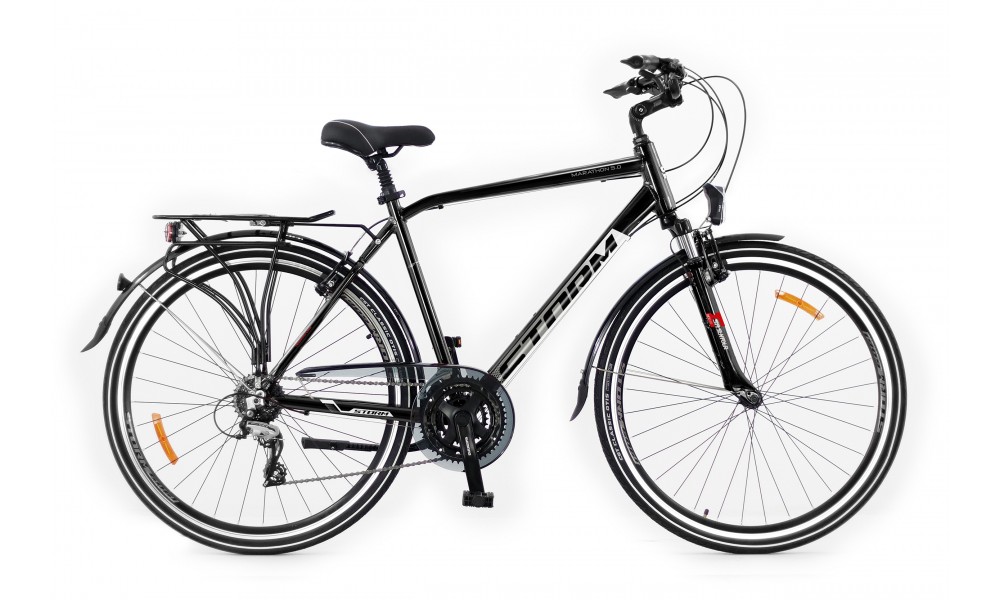 Rower trekkingowy Storm Marathon 5.0 Man LTD - czarny