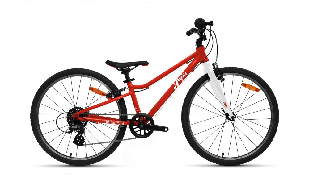 Rower młodzieżowy Yupii 24 - czerwony
