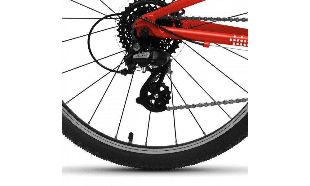 Rower młodzieżowy Yupii 24 - czerwony