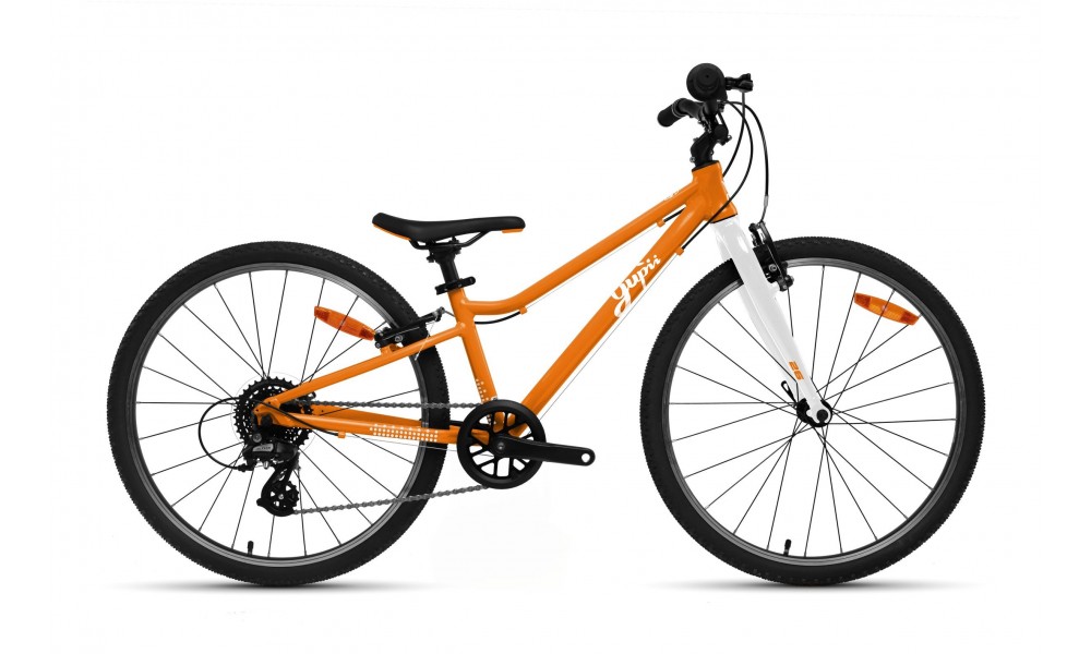 Rower młodzieżowy Yupii 24 - pomarańczowy