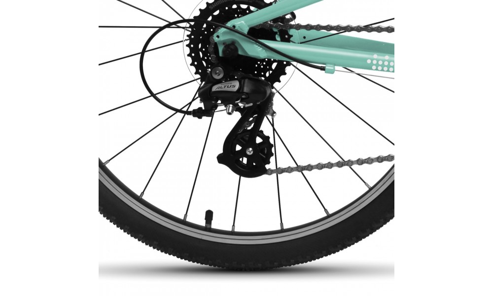 Rower młodzieżowy Yupii 24 - miętowy