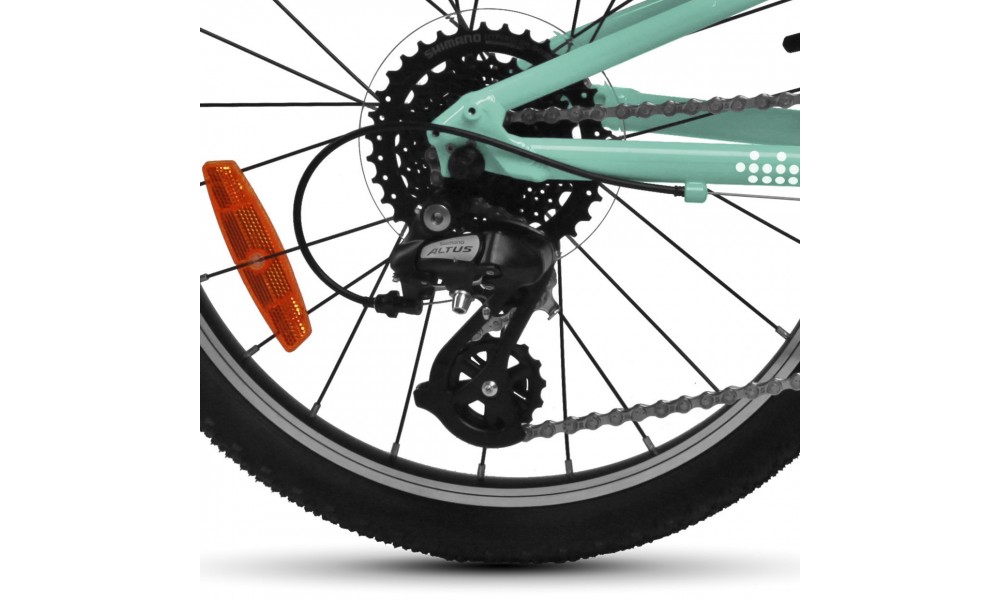 Rower dziecięcy Yupii 20 - miętowy