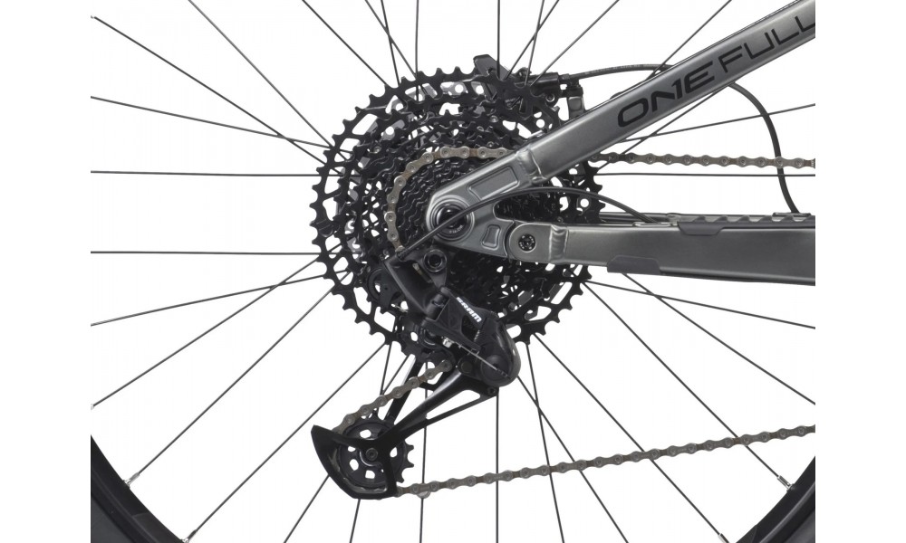 Rower górski elektryczny Crussis One-Full 9.10 900Wh - szary